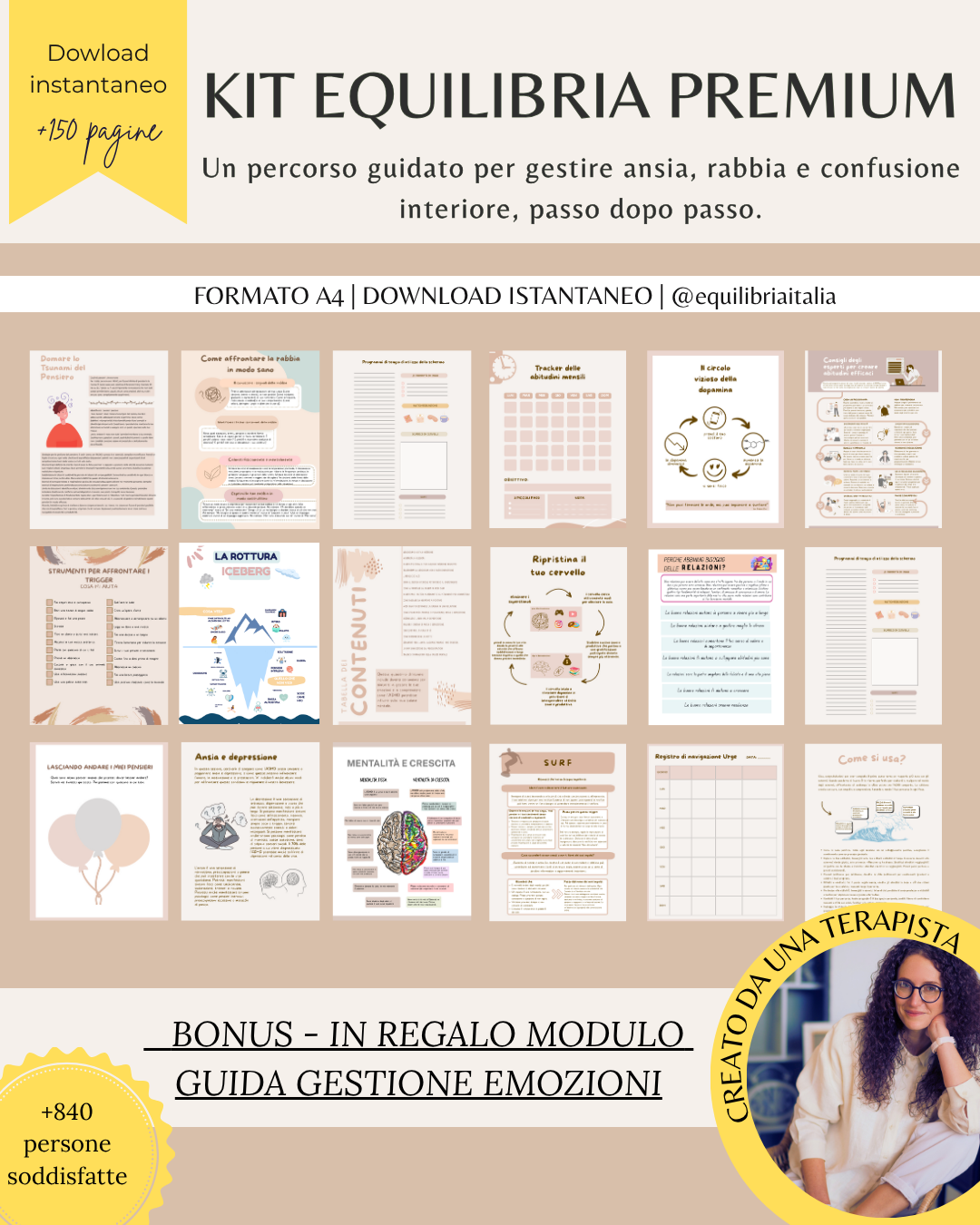 KIT EQUILIBRIA PREMIUM - Il percorso completo per ritrovare chiarezza, calma e controllo
