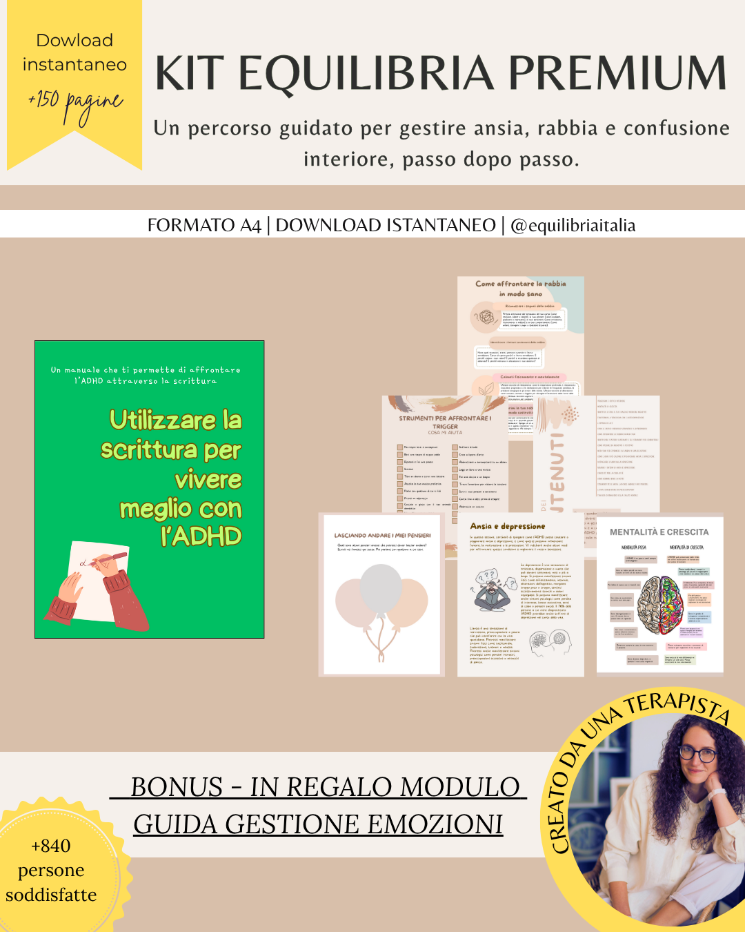 KIT EQUILIBRIA PREMIUM - Il percorso completo per ritrovare chiarezza, calma e controllo