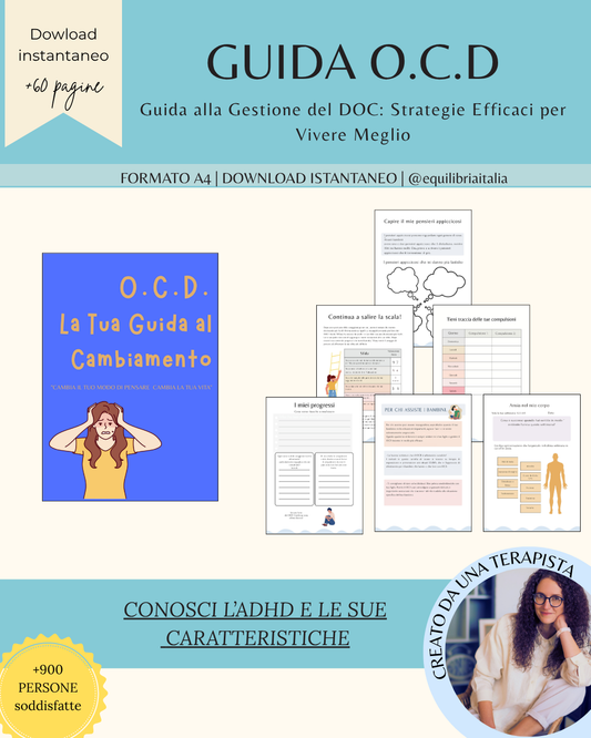 Pacchetto Terapia DOC/OCD  Guida Pratica per Bambini e Famiglie