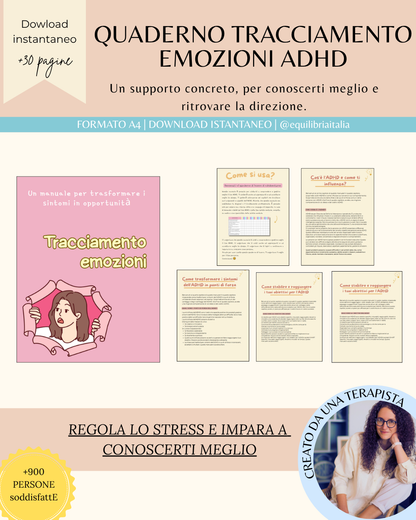 Equilibria Focus - Tracciamento e Gestione sintomi ADHD