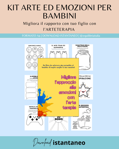 Mega Kit Equilibria Kids – Token Economy & Arte Terapia