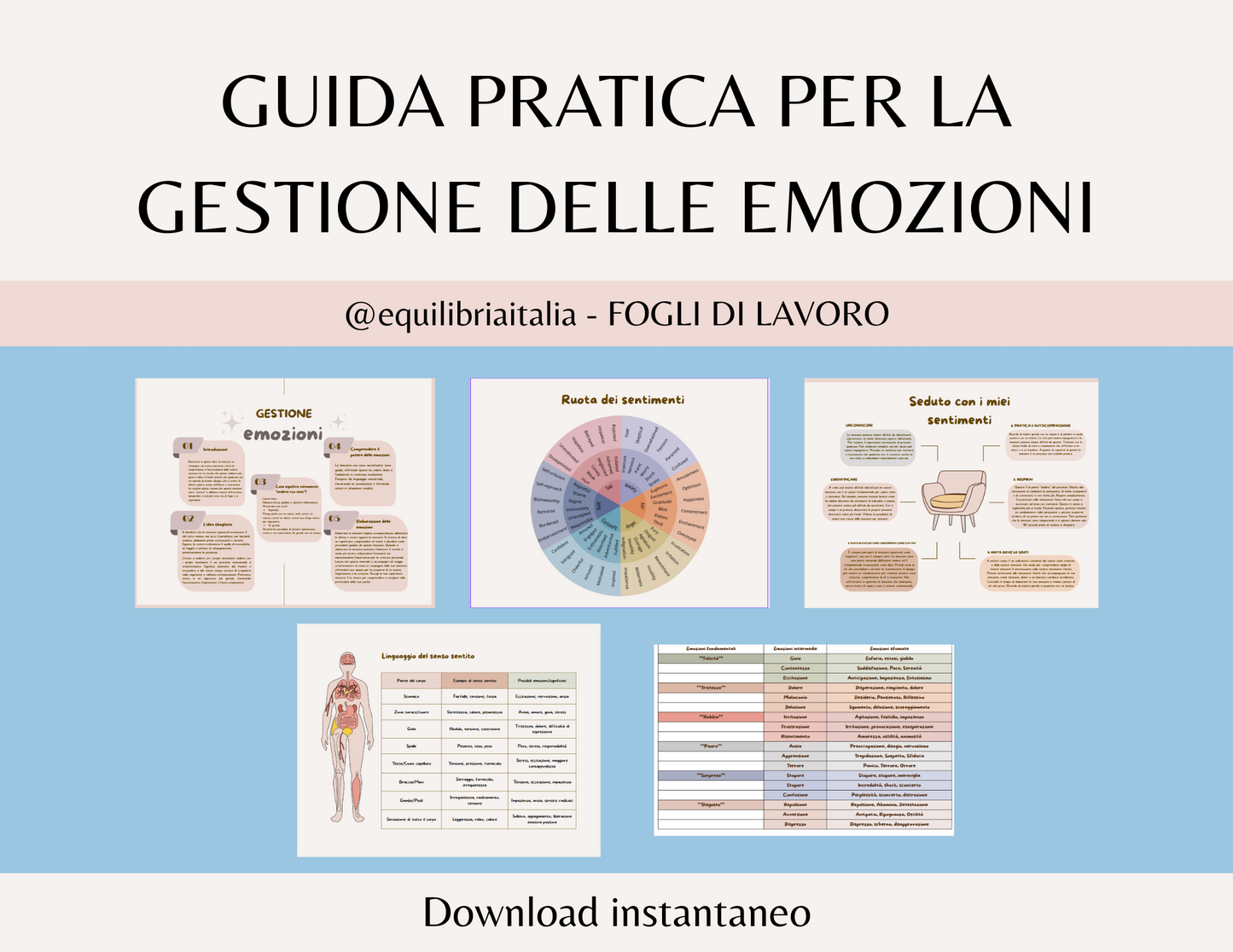 Mega Kit Equilibria Focus - Scrittura & Detox Digitale